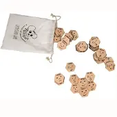 Egmont toys Peli - - Ilmaisu domino - 48 puukappaletta - Koulutuspeli - Sopii yli 3-vuotiaille
