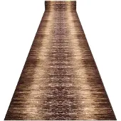 Rugsx Alfombra de pasillo con refuerzo de goma TOLTEC beige 67 cm 67x170 cm