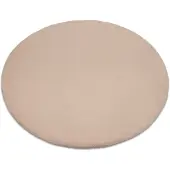 Rugsx Alfombra BUNNY círculo beige Imitación de piel de conejo circulo 100 cm