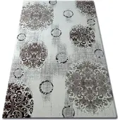 Rugsx Alfombra acrílica FLORYA 0362 beige/crema 80x150 cm