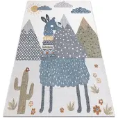 Rugsx Alfombra BONO 8275 Lama crema / gris claro 160x220 cm