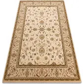 Rugsx Alfombra de lana OMEGA ARIES flores perla 135x200 cm