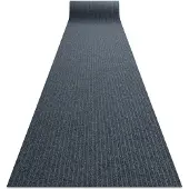 Rugsx Runner - Alfombrilla antideslizante CEYLON exterior, interior gris 0901 100cm 100x410 cm