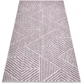 Rugsx Matto String SIZAL COLOR 47176260 zigzag, beige / punainen