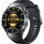 Huawei Watch GT 6 Pro 46 mm ATM‑B29 – Musta / Fluoroelastomeerihiha