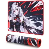 Redragon EISA P047S Anime-pelihiirimatto - sile Lycra-pinta liukastumista estv kumipohja roiskeenkestv kestv 5 mm paksu muotoilu 13 x 10 tuuma