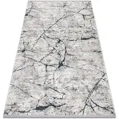 Rugsx Matto Moderni Tuls 51320 Marmori, norsunluu/sininen, 160 x 220 cm