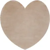 Rugsx Moderni matto SHAPE 3105 Sydän, beige