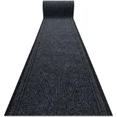 Rugsx Felpudo Alfombra de pasillo con refuerzo de goma MÁLAGA antracita 2082 100 cm 100x320 cm