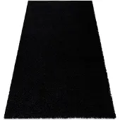 Rugsx Alfombra SOFFI shaggy 5cm negro 200x290 cm