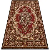 Rugsx Alfombra BCF Morad WIOSNA Ornamento clásico - burdeos 120x170 cm