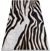 Rugsx MIRO 52002.807 matto Zebra liukumaton - kerma / musta