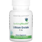 Seeking Health Litiumorotaatti, 5 mg - 100 kapselia