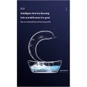 Melitt Dolphin Water Droplet Humidifier Bluetooth-kaiutin
