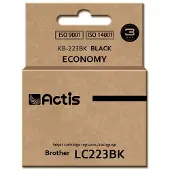 Actis Mustepatruuna - - KB-223BK - Yhteensopiva Brother LC223BK - Musta - 16 ml