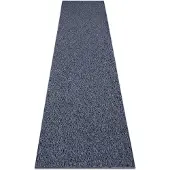 Rugsx Alfombra de pasillo TRAFFIC gris grafito 990 AB 150x350 cm