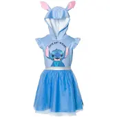 Disney Lilo ja Stitch pikku tytt jen verkkopuku lyhythihainen sininen 5