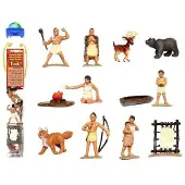 Safari Ltd Powhatan-intiaanien Toob-hahmo