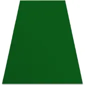 Rugsx Alfombra con refuerzo de goma RUMBA 1967 un solo color verde 200x500 cm