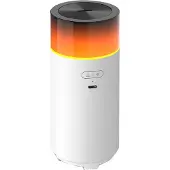Melitt LED-valo aromaterapiakone USB-eteeristen öljyjen diffuusori, valkoinen
