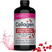 NeoCell , Kollageeni Tyyppi 1 & 3 Nestemäinen, Pomegranate, 16 fl oz (473 ml)