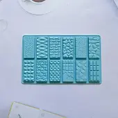 MaxPower Suklaalaatan muoto, 3D silikonimuotoSininen