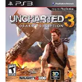 Uncharted 3: Drake's Deception - Playstation 3 (uusittu)