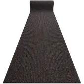 Rugsx Runner - Alfombrilla antideslizante GIN 7053 exterior, interior liverpool marrón 100 cm 100x210 cm