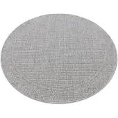 Rugsx Alfombra MIMO 5979 circulo sisal exterior marco gris claro circulo 200 cm