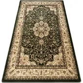Rugsx Alfombra ROYAL AGY modelo 0521 verde oscuro 150x300 cm