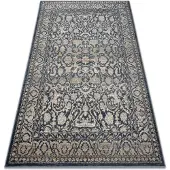 Rugsx Alfombra NAIN Ornamento vintage 7557/51944 beige / azul oscuro 200x300 cm