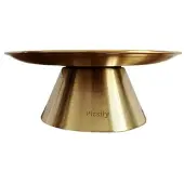 MaxPower Tyylikäs korkea ruostumattomasta teräksestä valmistettu tarjotin hedelmille, leivonnaisille ja välipaloilleS
