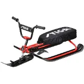 Stiga Snowracer Curve SX rattikelkka istuinsuojalla
