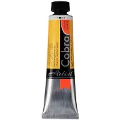 Cobra Öljymaali - - Keskikeltainen kadmium - Putki 40ml - Vedensekoitettava - Taiteilijat