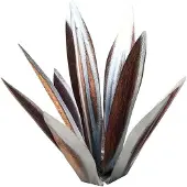 TAUOH Tequila-maalaismainen veistos, tee-se-itse-metallinen agaave-kasvi, 65 cm