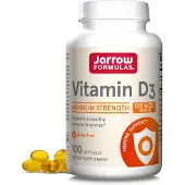 Jarrow Formulas D3-vitamiini, 5000 IU - 100 pehmytkapseliä