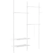 SoBuy vaatehuone 195x42x295cm