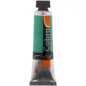 Cobra Artist Water-Mixable Oil Colour Tube Emerald Green 615
