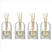 Semoic 4X säilytysastiat diffuusoripullot aromaterapiapullo moderni lasi