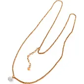 Folli Follie Kaulakoru - - 3N0T007RCDF - Hopea 925 - Rose - 25 cm