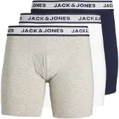 Jack & Jones Solid Plus Size Boxerit 3 Yksiköt