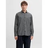 Jack & jones Paita 'JPRBLAParker' vaaleanharmaa / musta