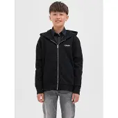 Jack & Jones Junior Collegetakki musta / valkoinen
