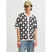 Jack & jones Jororchard Knit Crochet Polo - Cream - M