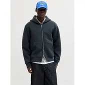 Jack & Jones Jcocover Scuba Sweat Zip Hood Sn - Navy - XXL