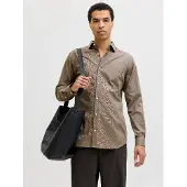 Jack & Jones Jprblaparker Shirt L/S Noos - Beige - L