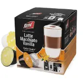 Chef Rene | Vaniljainen latte macchiato - 16 kapselia Dolce Gusto-koneisiin