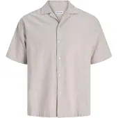 Jack & Jones Ebreeze Linen Blend Resort Lyhythihainen Paita