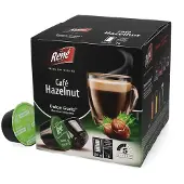 Chef Rene | Hasselpähkinäkahvi - 16 kapselia Dolce Gusto-koneisiin