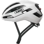 ABUS Taipan LED -pyöräilykypärä shiny white